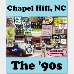 Chapel Hill, NC - The '90s Posters and Art